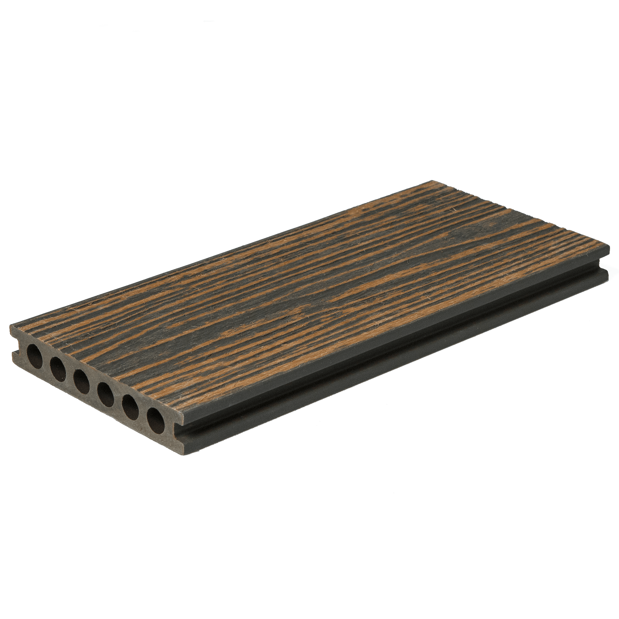 Террасная доска ДПК. CM DECKING ZEBRANO, 138х23х3000 мм, ГРАФИТ - Фото