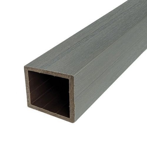 СТОЛБ ограждения Woodvex Co-Extrusion 100х100х3000 мм, СЕРЫЙ - Фото