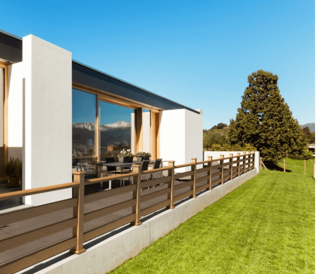 Балясина ограждения Woodvex Select 60х40х2250 мм, ТЕМНО-КОРИЧНЕВЫЙ - Фото