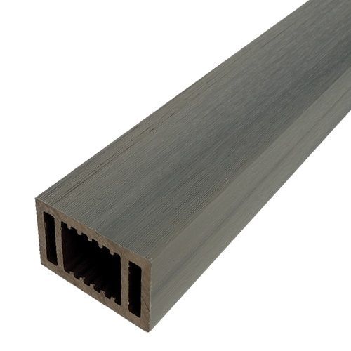 СТОЛБ ограждения Woodvex Co-Extrusion 100х100х3000 мм, СЕРЫЙ - Фото