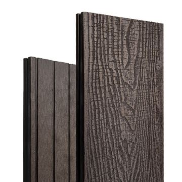 Террасная доска ДПК. WOODVEX EXPERT ANTIQUE, 150х25х3000 (4000) мм, ВЕНГЕ - Фото