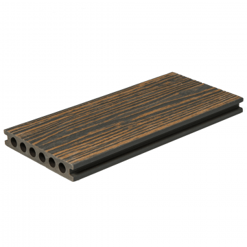 Террасная доска ДПК. CM DECKING ZEBRANO, 138х23х3000 мм, ГРАФИТ - Фото