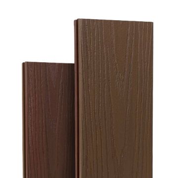 Террасная доска ДПК. WOODVEX SELECT CO-EXTRUSION DUAL, 142х22х3000 (4000) мм, МАХАГОН/ШОКОЛАД - Фото