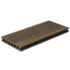 Террасная доска ДПК. CM DECKING ZEBRANO, 138х23х3000 мм, ГРАФИТ - Фото