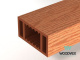 Перила ограждения нижние Woodvex Select 100х50х3000 мм, ТЕРРАКОТА - Фото